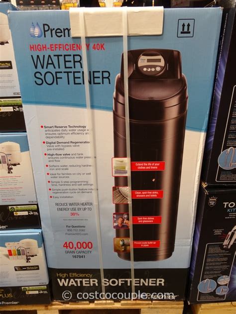The water softener system is simple to use and install. . Water softener system costco price